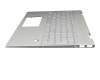 Keyboard incl. topcase DE (german) silver/silver with backlight (UMA) original suitable for HP Envy x360 15-dr1900