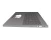 Keyboard incl. topcase DE (german) silver/silver with backlight original suitable for Acer Aspire 5 (A515-48M)