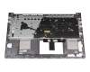Keyboard incl. topcase DE (german) silver/silver with backlight original suitable for Asus VivoBook 15 X521FA