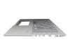 Keyboard incl. topcase DE (german) silver/silver with backlight original suitable for Asus VivoBook S15 S532FA