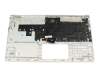 Keyboard incl. topcase DE (german) silver/silver with backlight original suitable for HP 17-cn1000