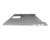 Keyboard incl. topcase DE (german) silver/silver with backlight original suitable for HP Envy 17-ch0000