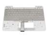 Keyboard incl. topcase DE (german) white/rosé original suitable for Asus Transformer Book T101HA