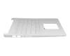 Keyboard incl. topcase DE (german) white/white original suitable for HP 14-bp000