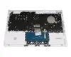 Keyboard incl. topcase DE (german) white/white original suitable for HP 14-ma0000