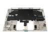 Keyboard incl. topcase DE (german) white/white with backlight (without pen compartment) original suitable for Acer ConceptD 3 (CN314-73G)