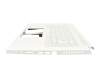 Keyboard incl. topcase DE (german) white/white with backlight original suitable for Acer ConceptD 3 Ezel Pro (CC315-72P)