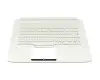 Keyboard incl. topcase DE (german) white/white with backlight original suitable for Acer ConceptD 7 Pro (CN715-71P)