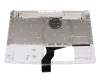 Keyboard incl. topcase DE (german) white/white with backlight original suitable for HP 15s-fq1000