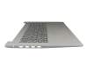 Keyboard incl. topcase FR (french) anthracite/silver original suitable for Lenovo IdeaPad 3-17IIL05 (81WF)