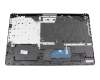 Keyboard incl. topcase FR (french) black/black (PTP/without DVD) original suitable for HP 17-by4000