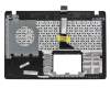 Keyboard incl. topcase FR (french) black/black original suitable for Asus X550CL