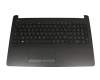 Keyboard incl. topcase FR (french) black/black original suitable for HP 15-bs500