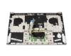 Keyboard incl. topcase FR (french) grey/grey with backlight original suitable for Lenovo Yoga Slim 7 Pro 14IAP7 (82SV)