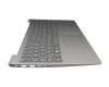 Keyboard incl. topcase FR (french) grey/silver original suitable for Lenovo IdeaPad 330S-15IKB (81F5/81JN)