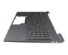 Keyboard incl. topcase FR (french) silver/black with backlight original suitable for HP 14s-fq0000