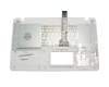 Keyboard incl. topcase FR (french) white/white original suitable for Asus R752LDV