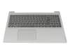 Keyboard incl. topcase GR (greek) dark grey/grey original suitable for Lenovo IdeaPad S145-15IWL (81MV/81S9)