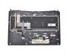 Keyboard incl. topcase IT (italian) black/black with backlight original suitable for Asus ROG G750JH