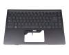 Keyboard incl. topcase IT (italian) grey/black with backlight original suitable for MSI Modern 14 B11MO/B11MOL (MS-14D3)