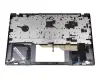 Keyboard incl. topcase IT (italian) grey/black with backlight original suitable for MSI Modern 14 B11RBSW (MS-14D2)
