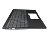 Keyboard incl. topcase IT (italian) grey/black with backlight original suitable for MSI Modern 14 B11SB/B11SBW (MS-14D2)