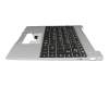 Keyboard incl. topcase NL (dutch) black/grey original suitable for Medion Akoya E14301/E14302 (NS14AP)