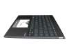 Keyboard incl. topcase PO (portuguese) anthracite/grey with backlight original suitable for Asus UM425UA