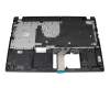 Keyboard incl. topcase SF (swiss-french) black/black original suitable for Acer Aspire 3 (A315-21)