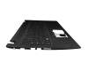 Keyboard incl. topcase SF (swiss-french) black/black original suitable for Acer Aspire 3 (A315-51)