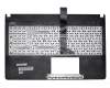 Keyboard incl. topcase SF (swiss-french) black/black original suitable for Asus F501U