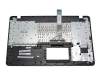 Keyboard incl. topcase SF (swiss-french) black/black original suitable for Asus X751LD