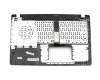 Keyboard incl. topcase SF (swiss-french) black/grey original suitable for Asus A550CA