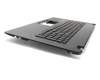Keyboard incl. topcase UK (english) black/black with backlight original suitable for Asus ROG Strix GL753VD