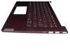 Keyboard incl. topcase UK (english) purple/purple with backlight original suitable for Lenovo Yoga Slim 7-14ILL05 (82A1)