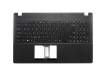 Keyboard incl. topcase US (english) black/black original suitable for Asus R512CA