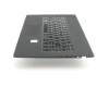 Keyboard incl. topcase US (english) black/black with backlight original suitable for Lenovo Yoga 3 Pro-1370 (80HE)