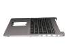 Keyboard incl. topcase US (english) black/grey with backlight original suitable for Asus ZenBook UX510UW