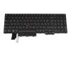 L15BL-106D0 original Lenovo keyboard DE (german) black/black with backlight and mouse-stick