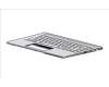 L19195-071 HP Top Cover W Kb Nsv Fpr Bl Sp