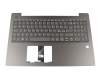 L1CZ7B1001L original Lenovo keyboard incl. topcase IT (italian) grey/grey