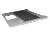 L44547-041 original HP keyboard incl. topcase DE (german) black/silver with backlight