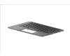 L90459-041 HP TOP COVER W/KYBD CBG GR