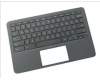 L92224-041 HP TOP COVER W/KB TP SR GR