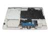 L92785-BG1 original HP keyboard incl. topcase SF (swiss-french) silver/silver with backlight
