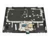 LCM16H36D0-686 original Lenovo keyboard incl. topcase DE (german) grey/silver