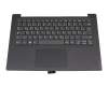 LCM16H56D0-686 original Lenovo keyboard incl. topcase DE (german) grey/grey