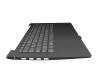 LCM16H56D0-686 original Lenovo keyboard incl. topcase DE (german) grey/grey