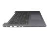 LCM19H96D0-686 original Chicony keyboard incl. topcase DE (german) black/grey