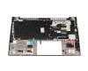 M07090-041 original HP keyboard incl. topcase DE (german) black/silver with backlight
